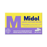Midol Long Lasting Pain Reliever / Fever Reducer Caplets