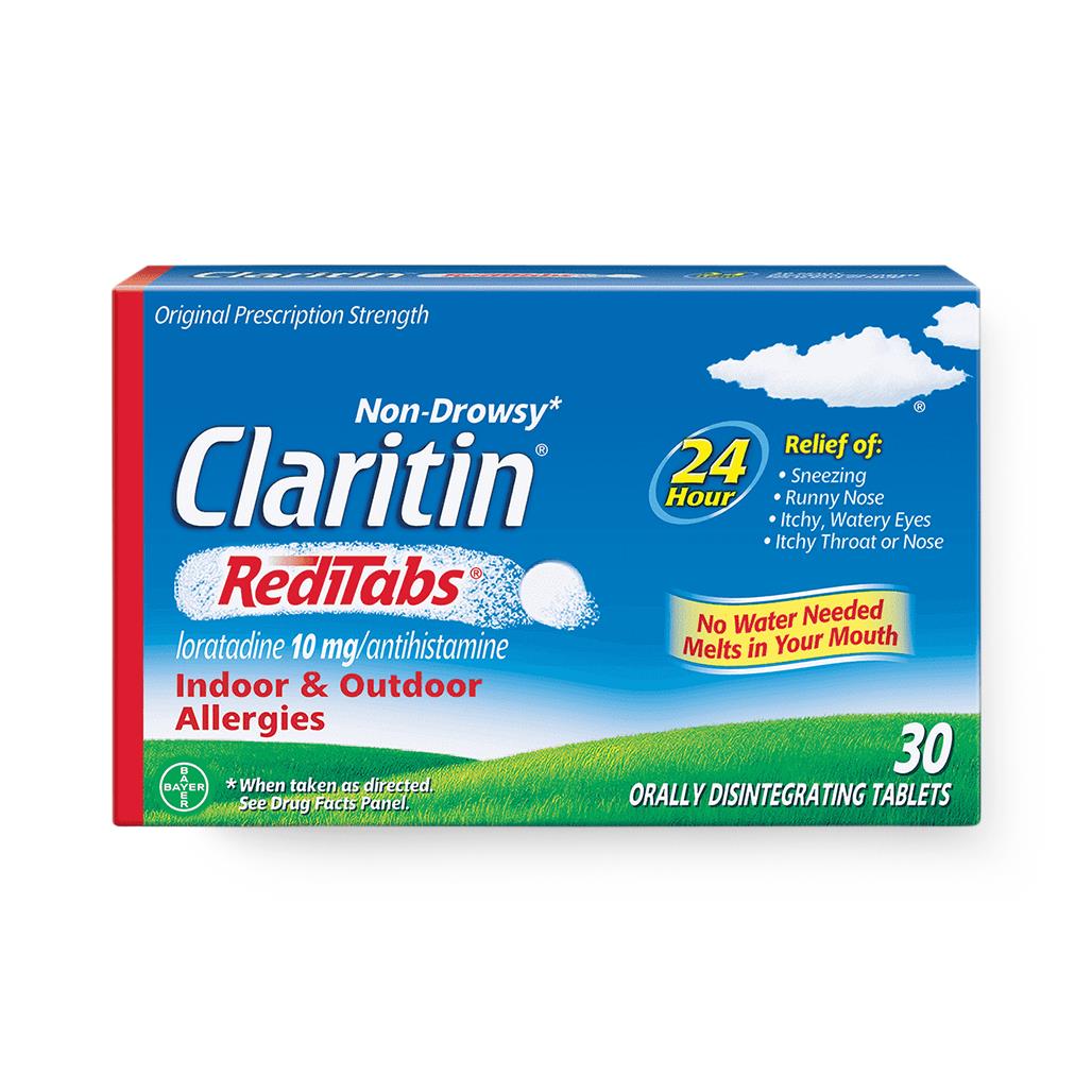 Claritin RediTabs Non-Drowsy Orally Disintegrating Tablets