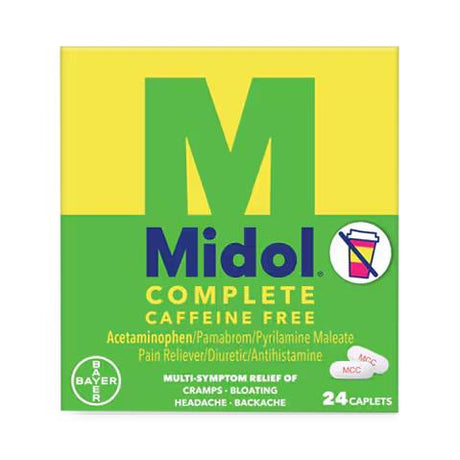 Midol Complete Menstrual Pain Relief Caplets - BeHope