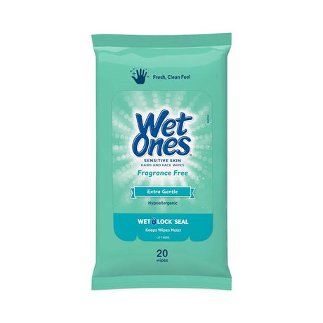 Wet Ones Sensitive Skin Hand Wipes - BeHope