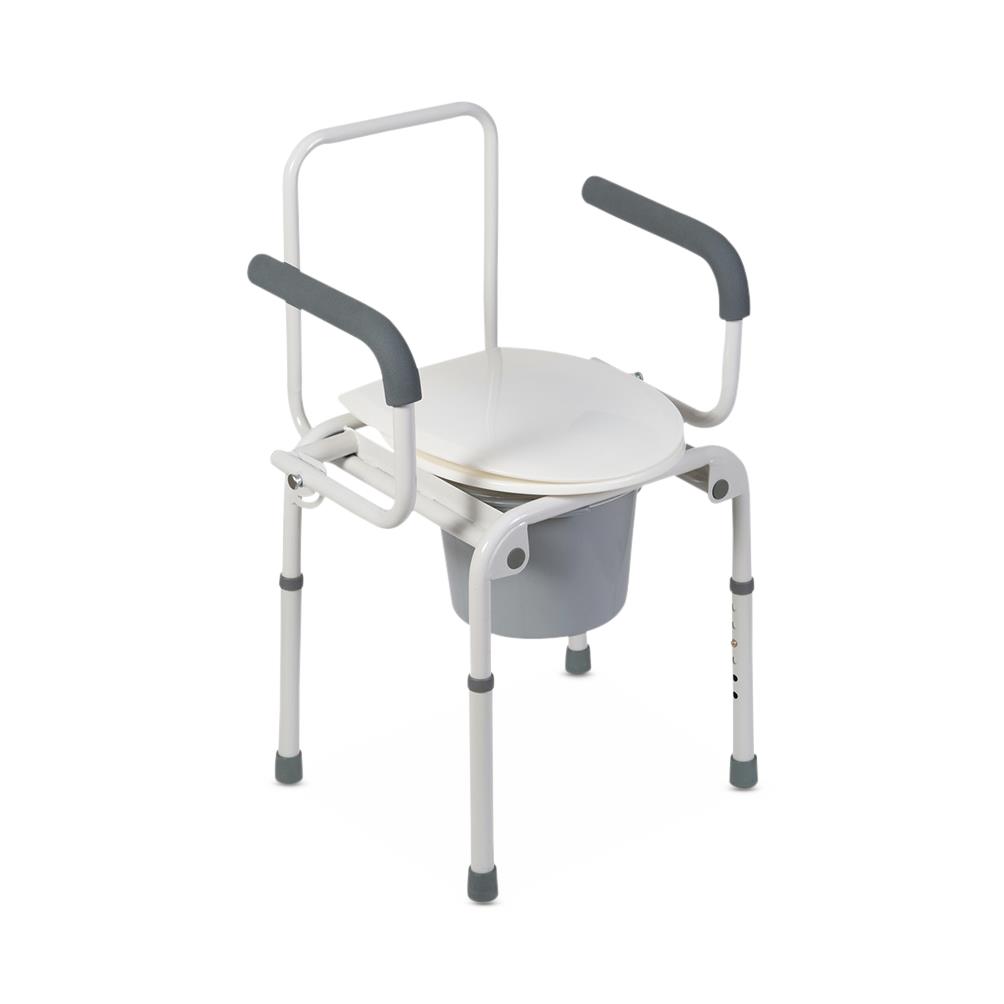 DMI Drop-Arm Steel Commodes