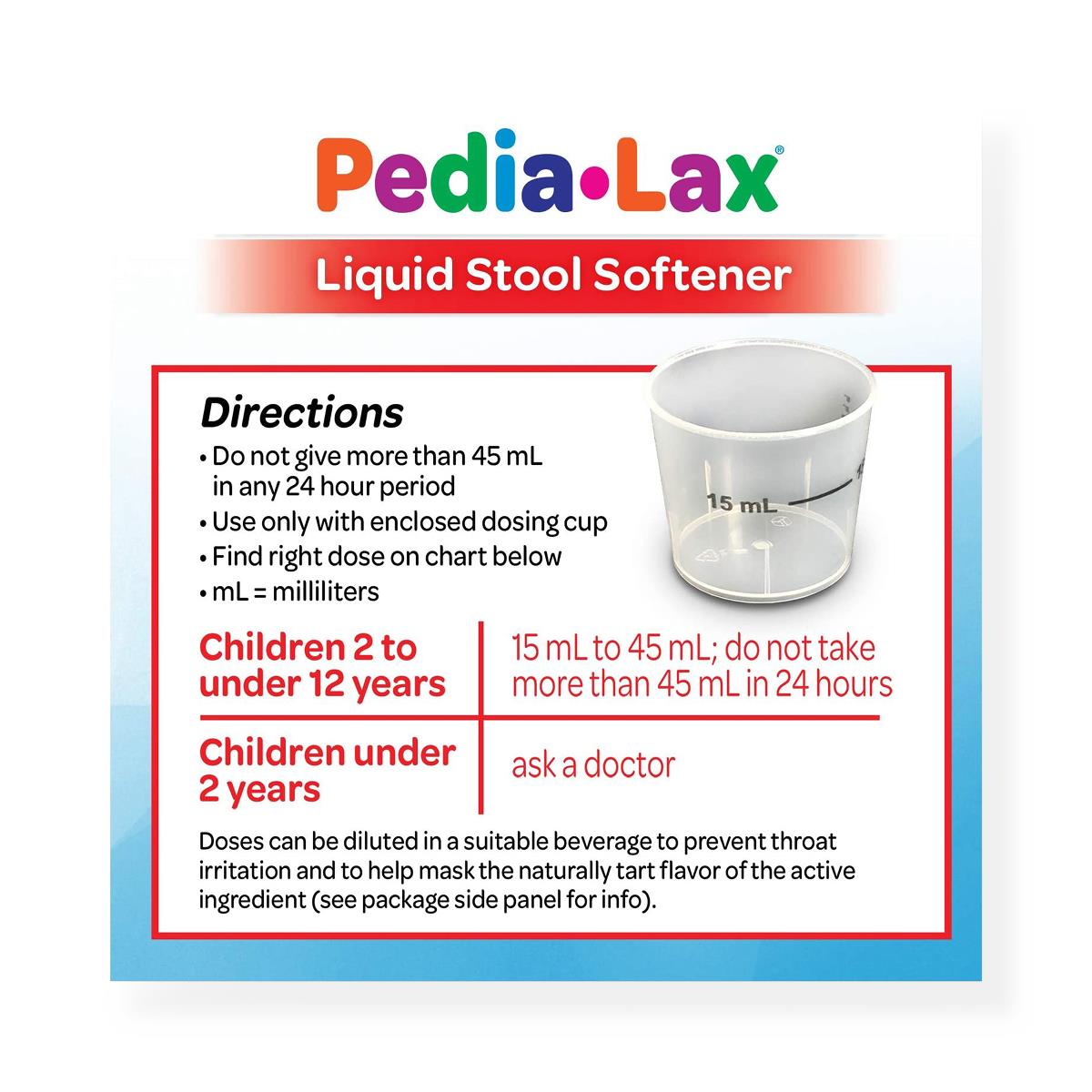 Pedia-lax Stool Softener - BeHope