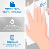 Scott Pro Mocha Hard-Roll Towels
