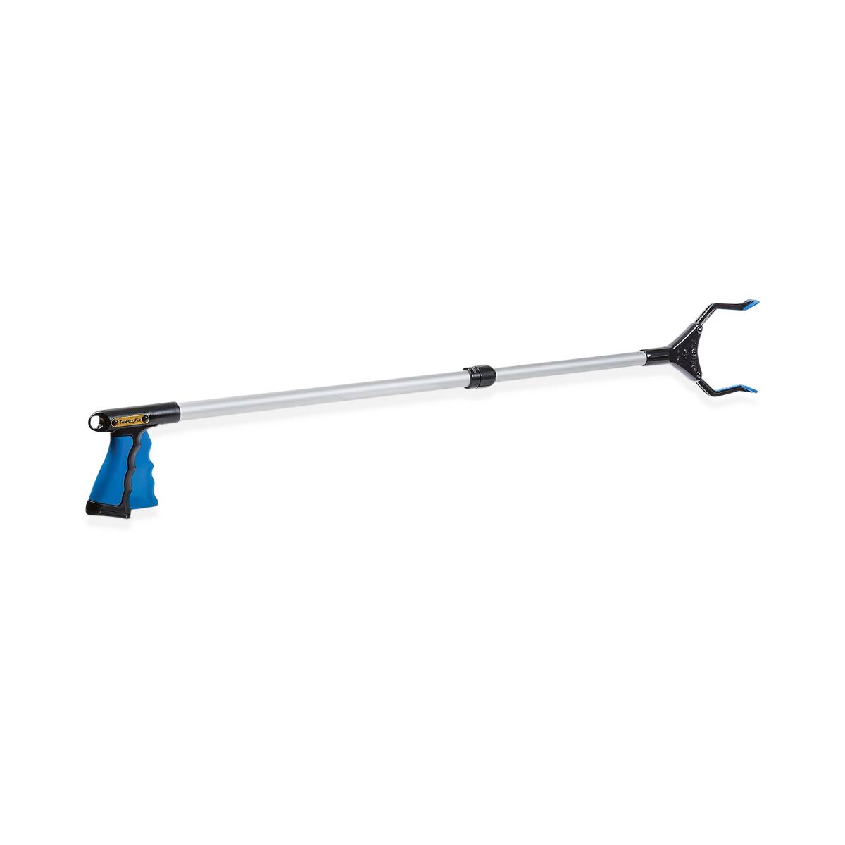 Adjustable Length Reacher with Rotating Jaw