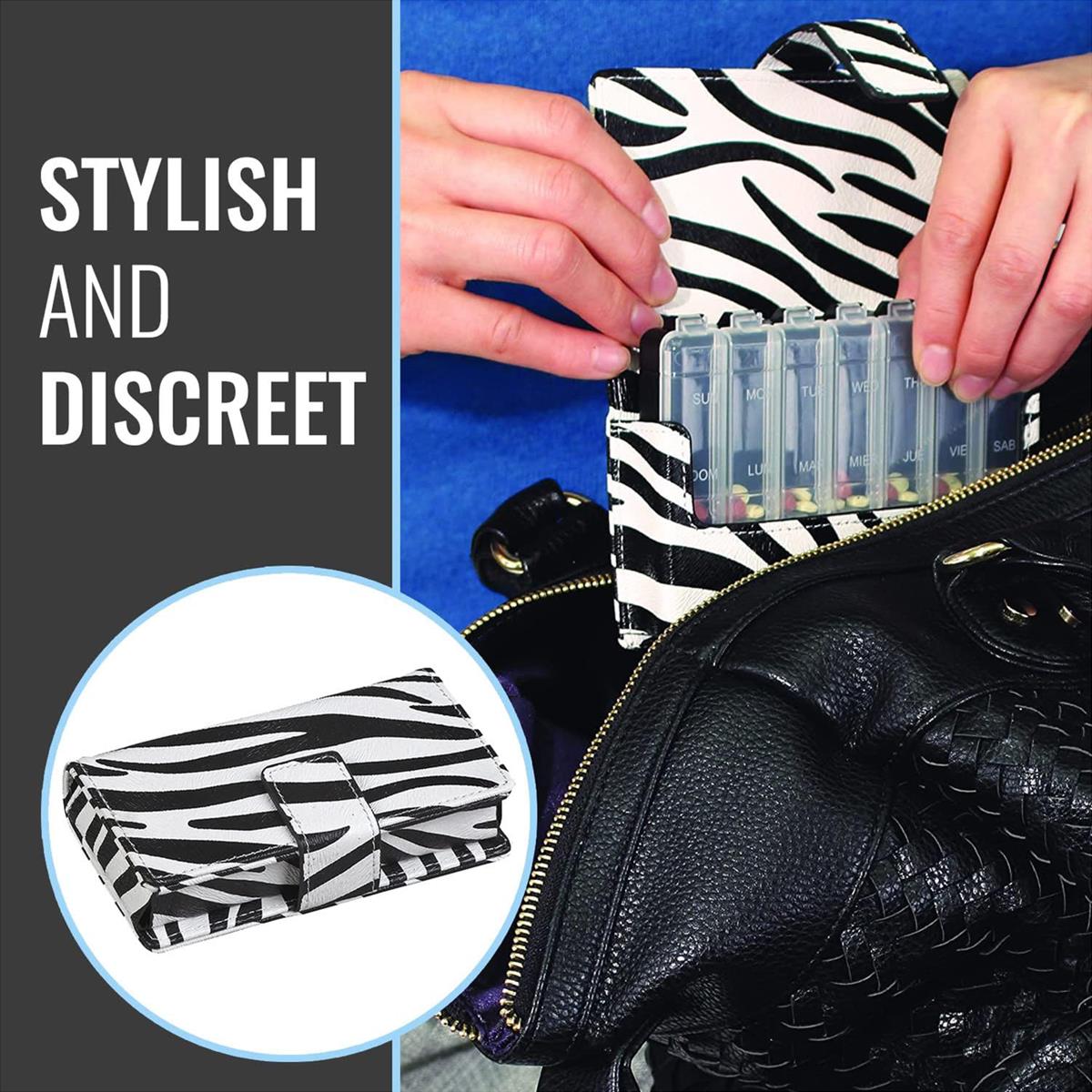 Fashion Travel 7 Day Pill Organizer