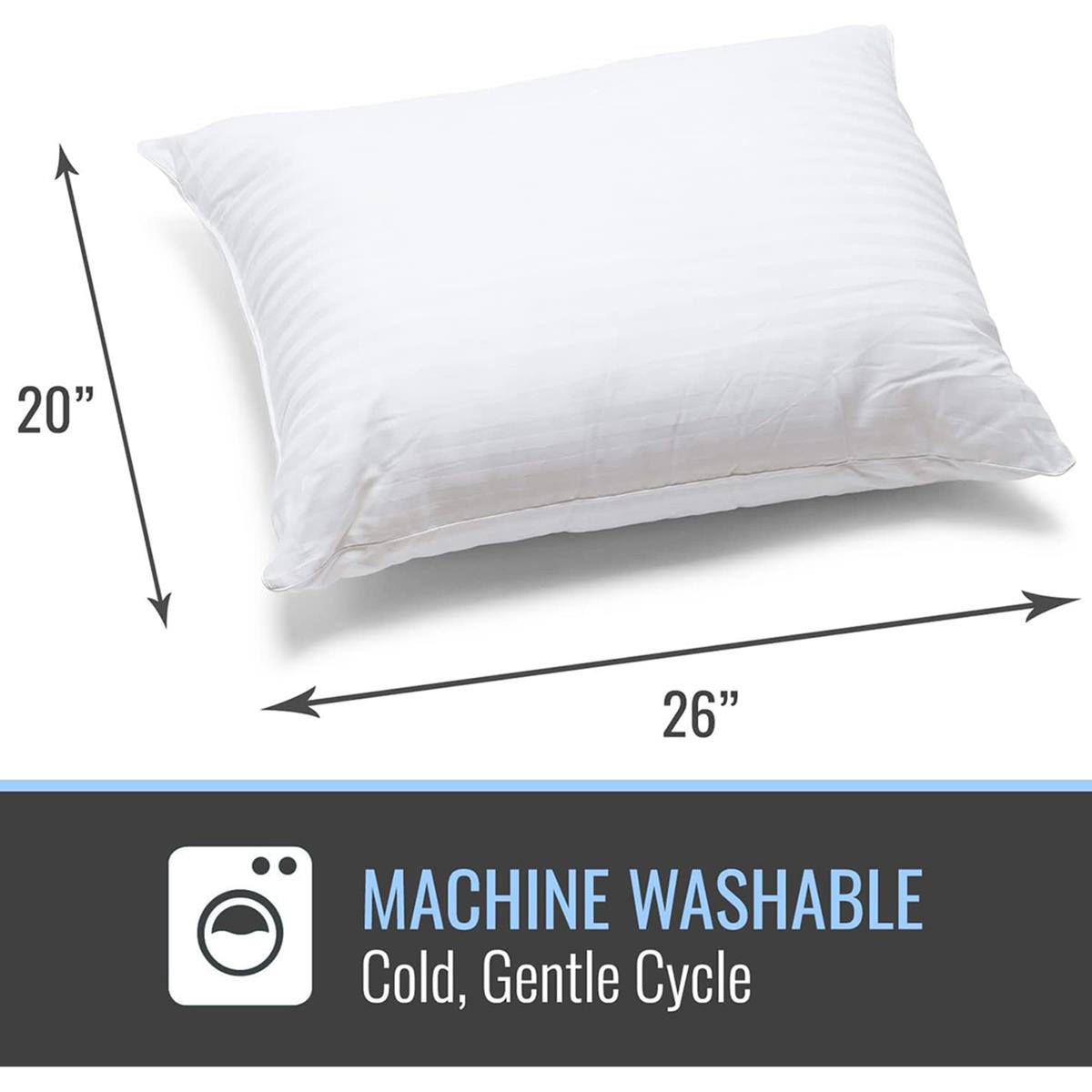 Dmi Cooling Hypoallergenic Fiber Filled Pillows - BeHope