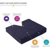 DMI Contoured Coccyx Seat Cushion