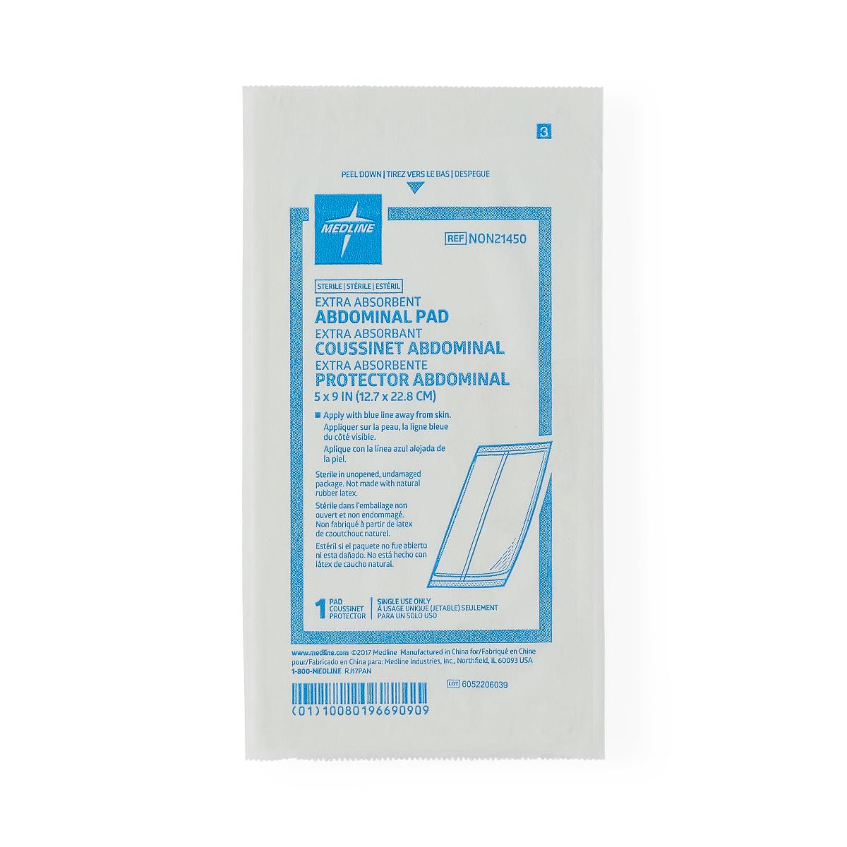 Medline Sterile Abdominal Pads
