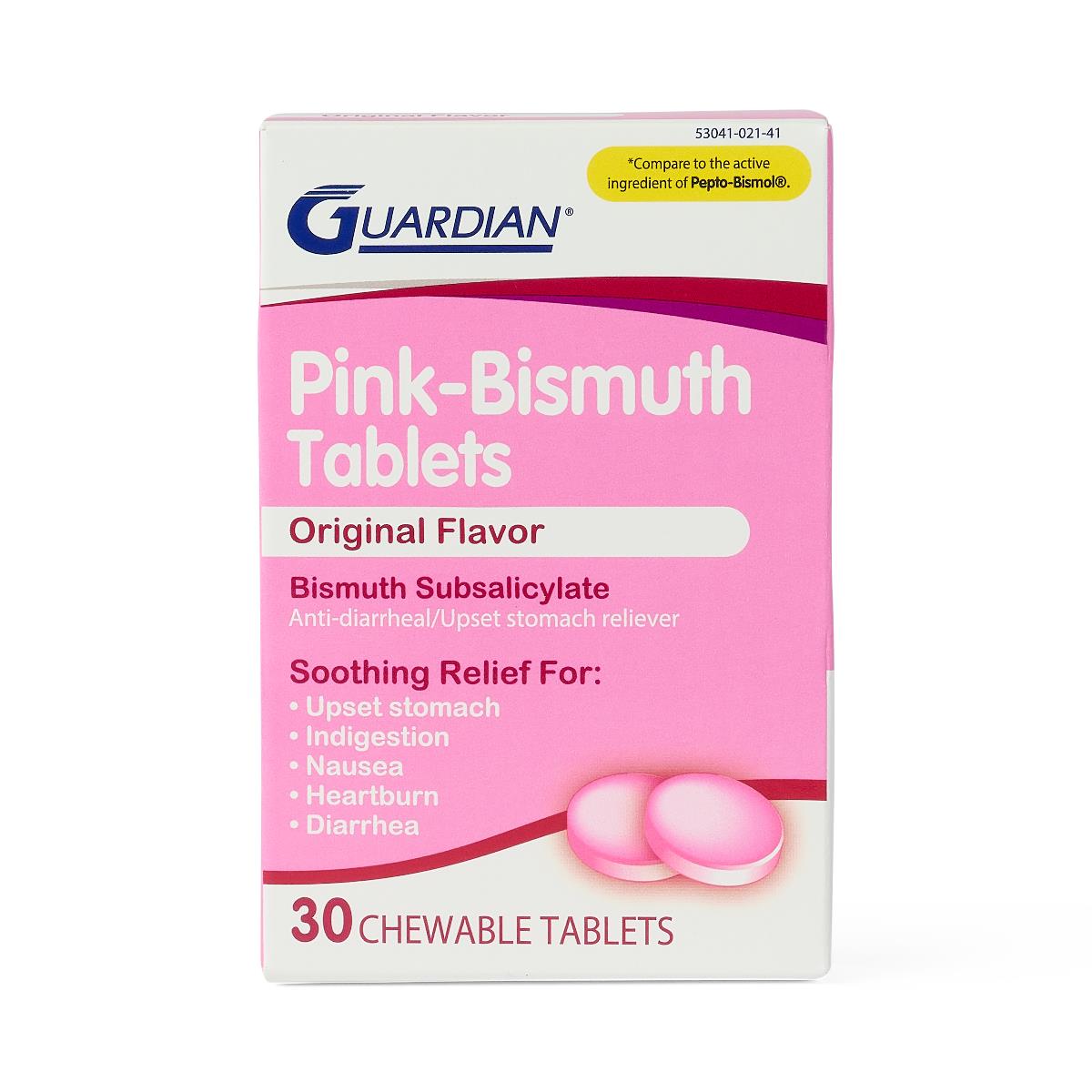 Guardian Pink-bismuth Bismuth Subsalicylate Medicine - BeHope