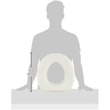 HealthSmart Portable Elevated Toilet Seat Risers