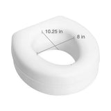 HealthSmart Portable Elevated Toilet Seat Risers
