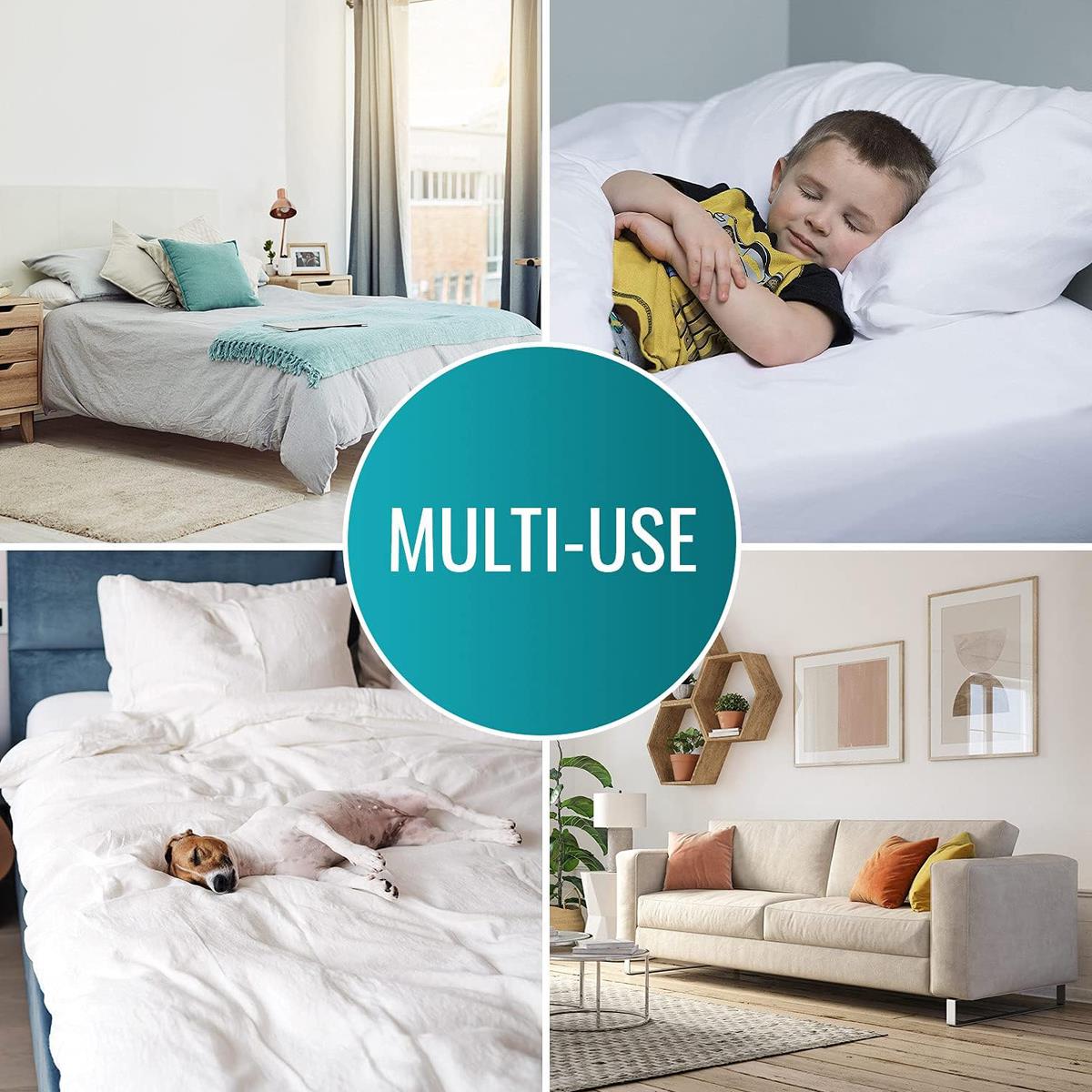 Water-resistant Reusable Furniture And Bed Protector Pads - BeHope