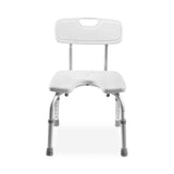 DMI Bath and Shower Chair Bench With U-Shaped Seat