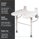 Healthsmart Wall Mount Shower Benches - BeHope