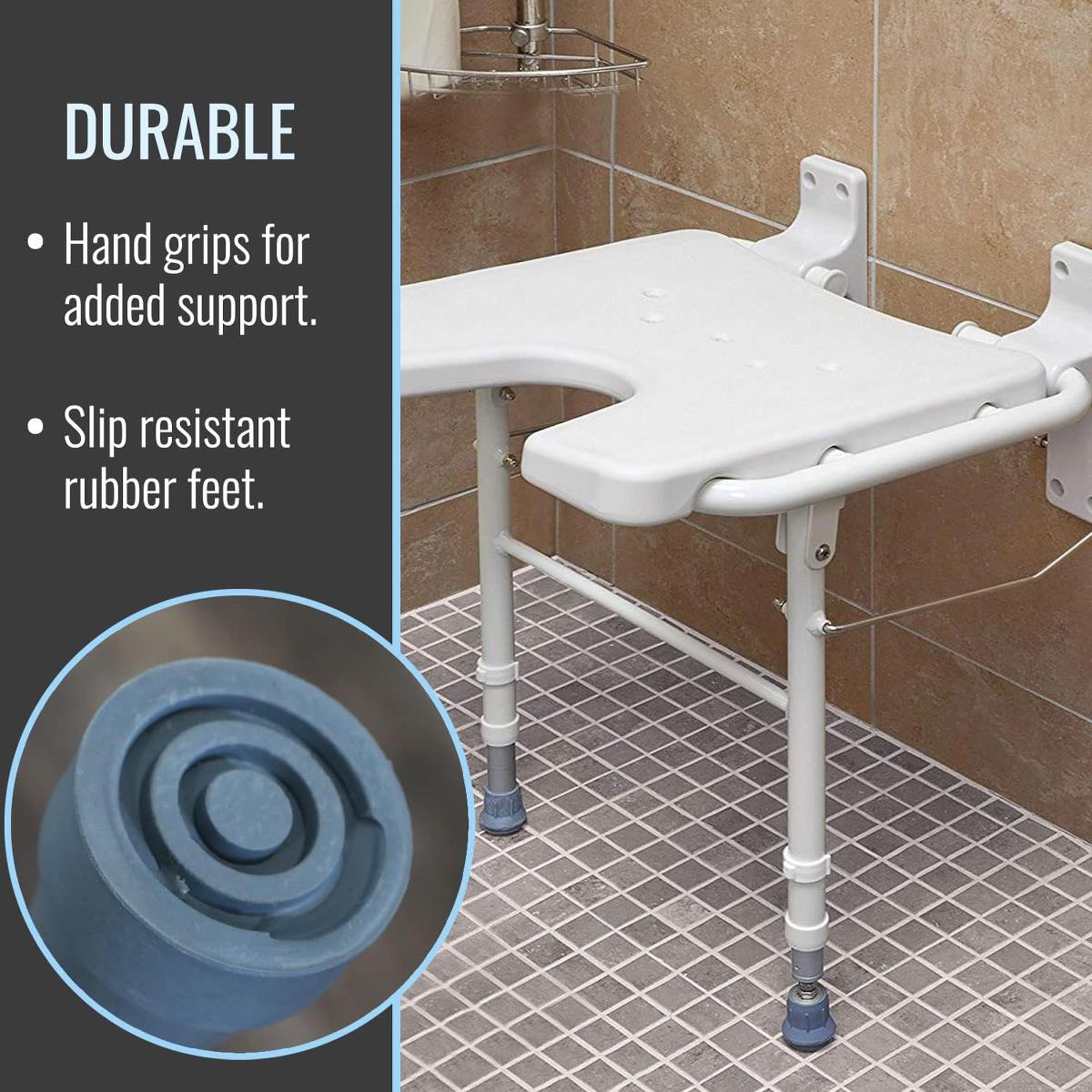 Healthsmart Wall Mount Shower Benches - BeHope
