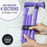 Healthsmart Folding Comfort Grip Walking Canes - BeHope