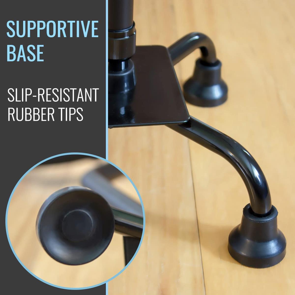 HealthSmart Sit-to-Stand Quad Cane