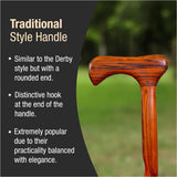 Brazos Twisted Cocobolo Walking Cane - BeHope