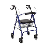 HealthSmart Folding Aluminum Rollator Walkers