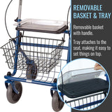 DMI Traditional Steel Rollators