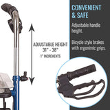DMI Traditional Steel Rollators