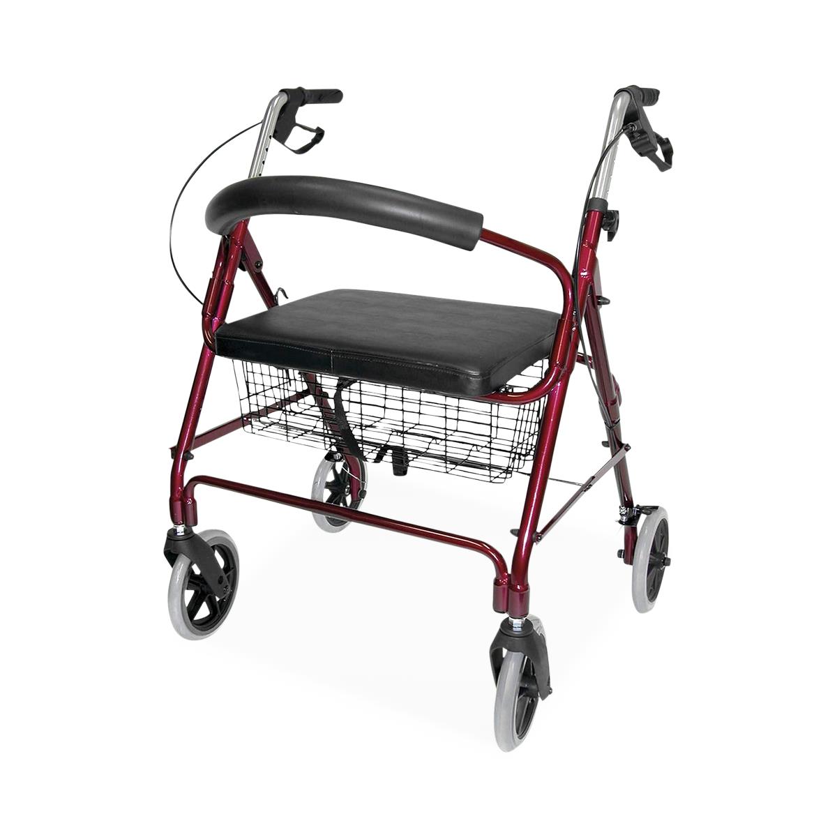 Lightweight Extra-Wide Heavy-Duty Aluminum Rollators