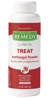 Medline Remedy Clinical Antifungal Powder