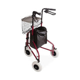 DMI 3-Wheel Aluminum Rollator