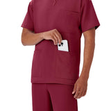 Henderson AVE Unisex 3-Pocket Scrub Tops with Shoulder Loop (Style 4615)
