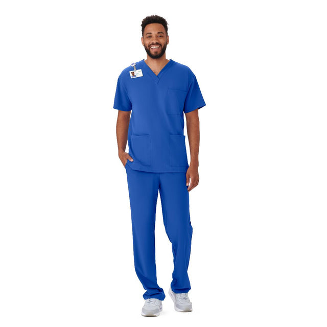 Henderson Ave Unisex 3-pocket Scrub Tops With Shoulder Loop (style 4615) - BeHope