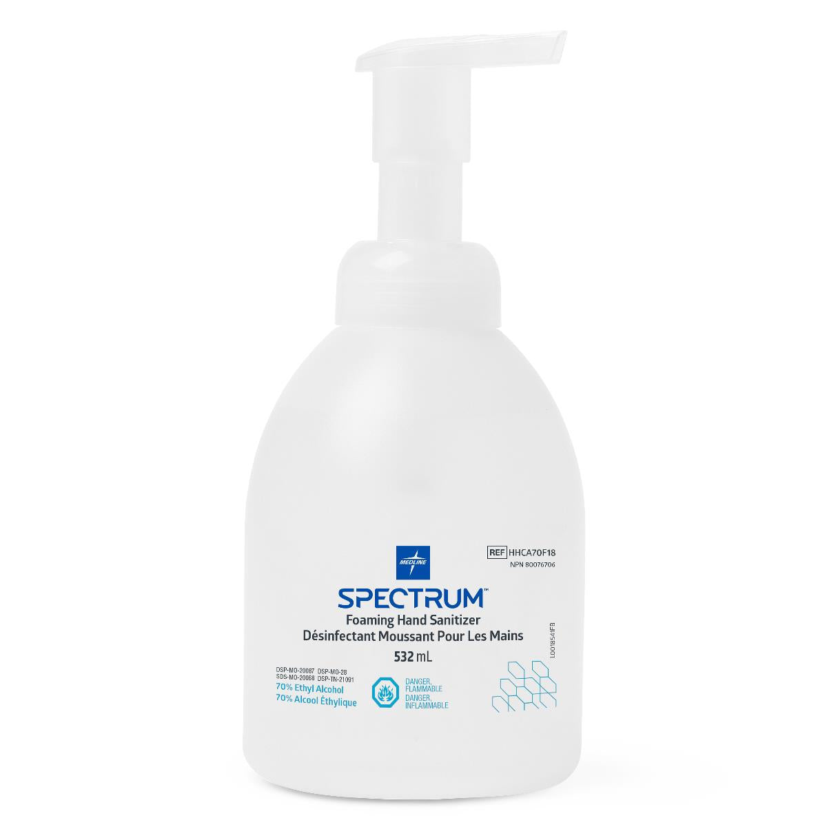 Spectrum Advanced 70% Ethyl Alcohol Foaming Hand Sanitizer