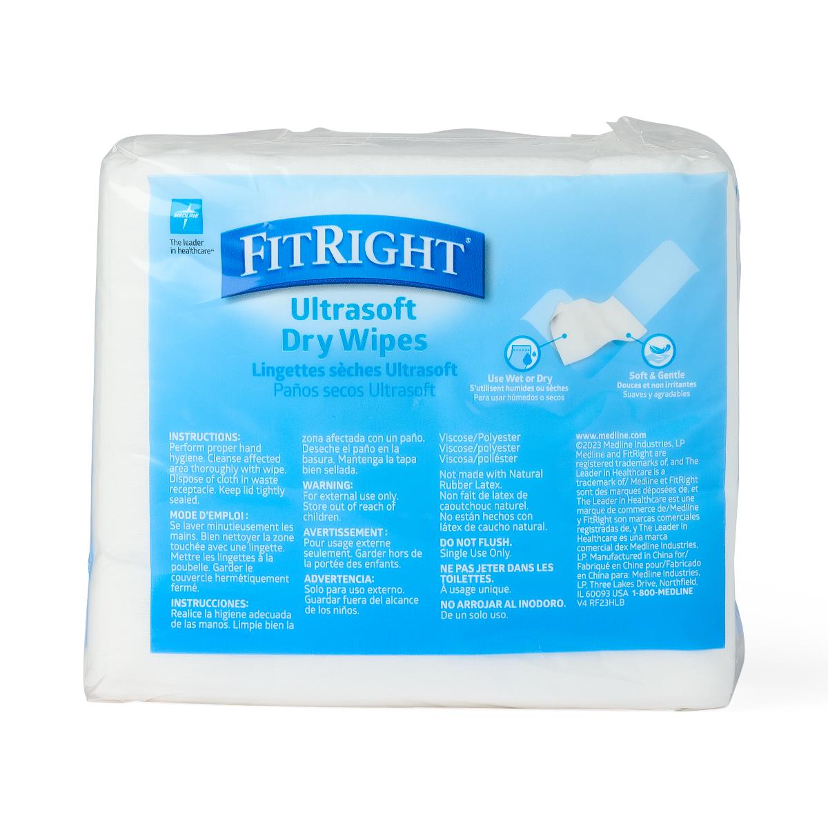 Ultrasoft Disposable Dry Cleansing Cloths