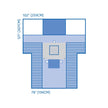 Cesarean Section Surgical Drape With Pouch And Fenestration - BeHope