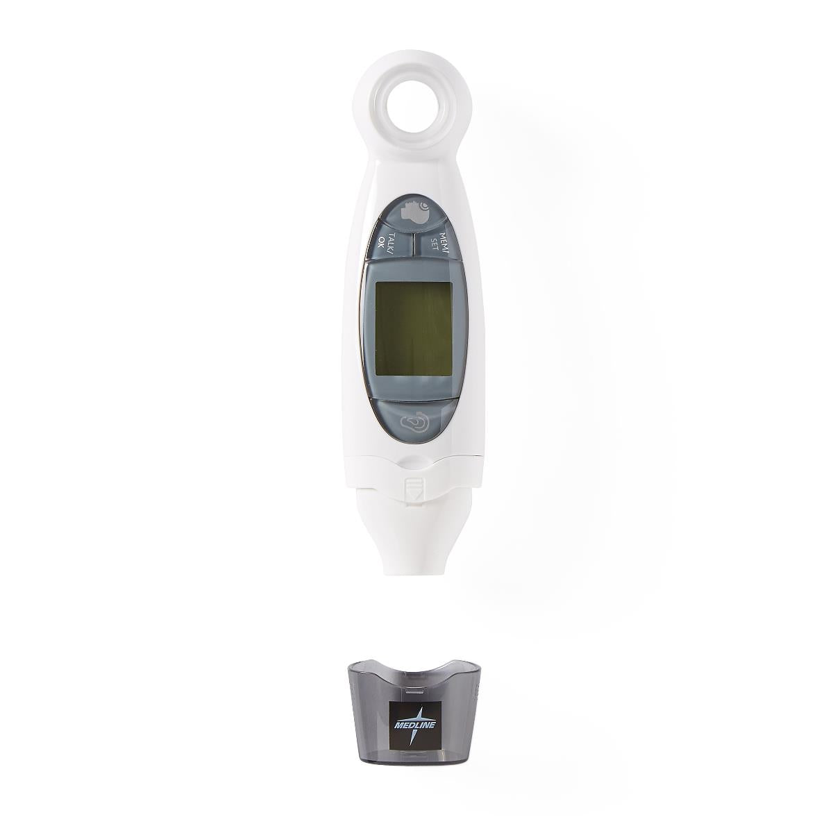 Medline Talking Ear and Forehead Thermometer for Home Use