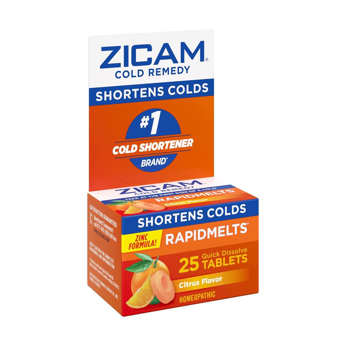 Zicam Cold Remedy RapidMelts Tablets and Lozenges