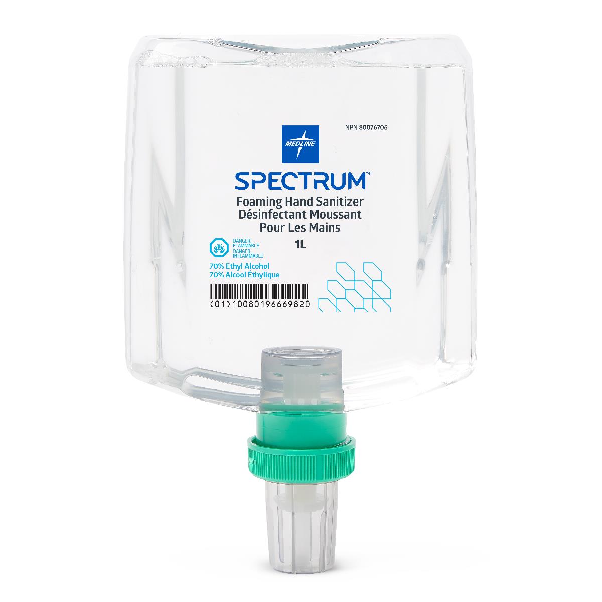 Spectrum Advanced 70% Ethyl Alcohol Foaming Hand Sanitizer