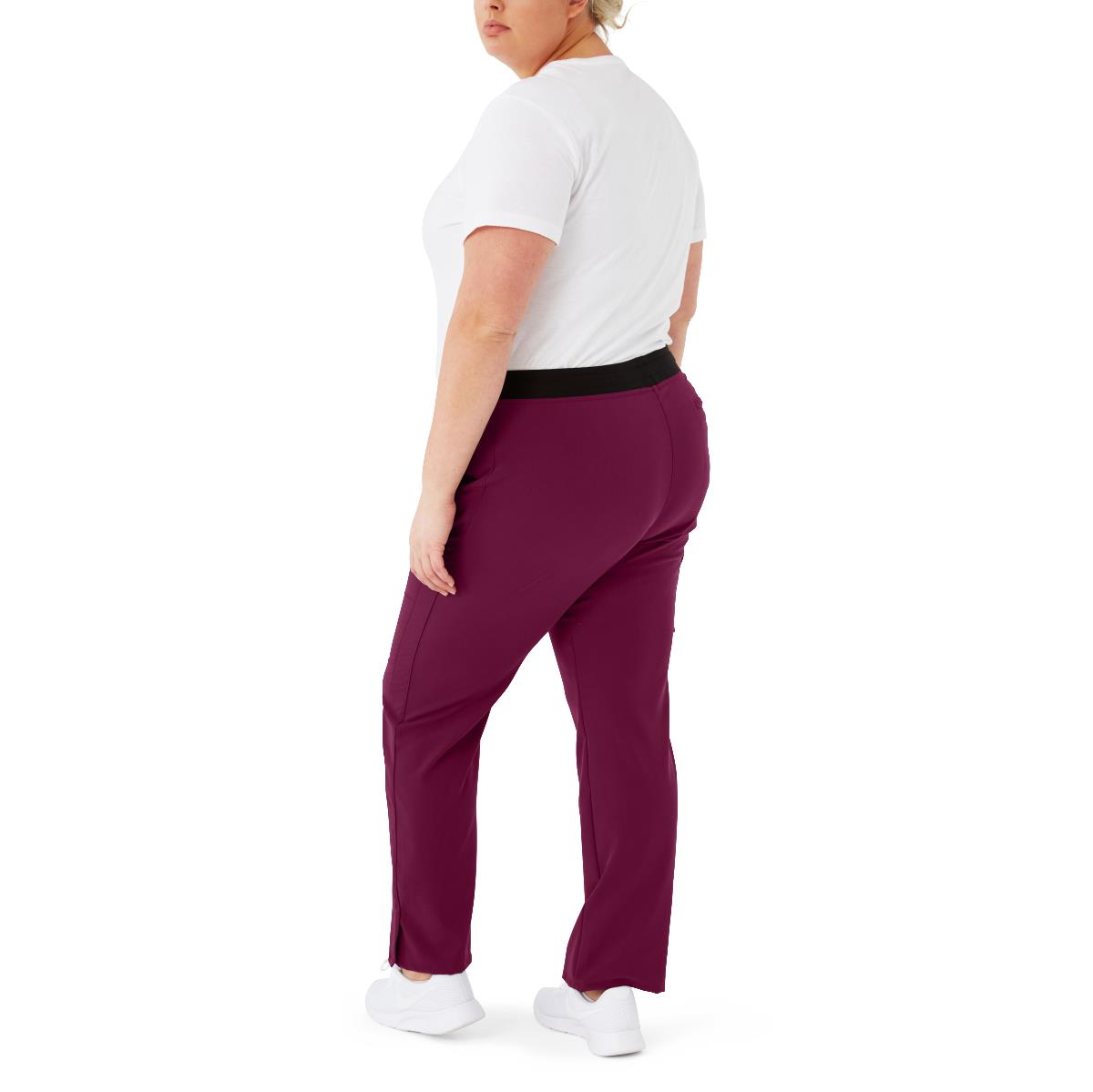 Varick AVE Women's Midrise 6-Pocket Scrub Pants - Tall Length (Style 4913)