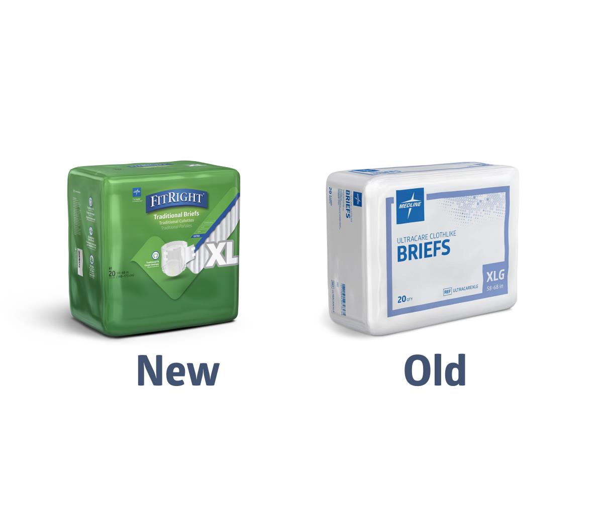 Ultracare Traditional Adult Incontinence Briefs