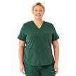 Lexington AVE Women's V-Neck Scrub Tops with 3 Pockets - BeHope
