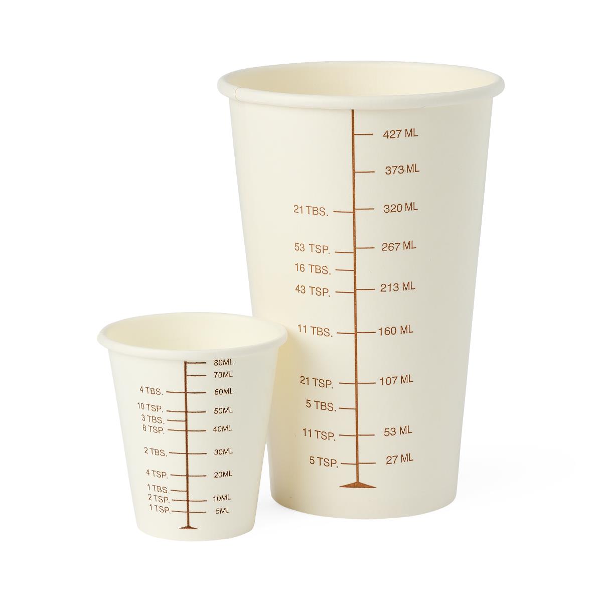 Medline Graduated Disposable Paper Drinking Cup