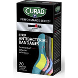 CURAD Performance Series Antibacterial Bandages