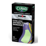 CURAD Performance Series Antibacterial Bandages