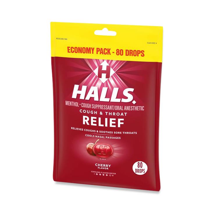 Halls Relief Cough + Sore Throat Drops