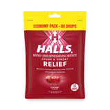 Halls Relief Cough + Sore Throat Drops
