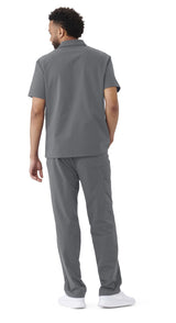 EverWear Men's 1-Pocket Polo Shirts with Snap Placket