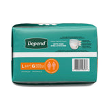 Depend Disposable Adult Incontinence Protection Briefs
