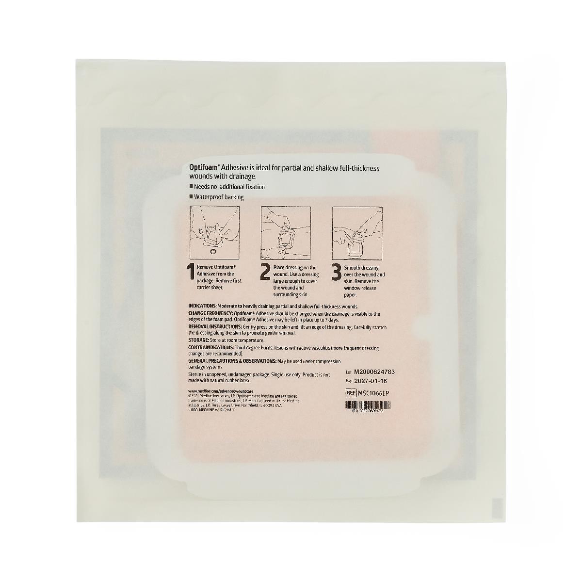 Optifoam Adhesive Foam Wound Dressings