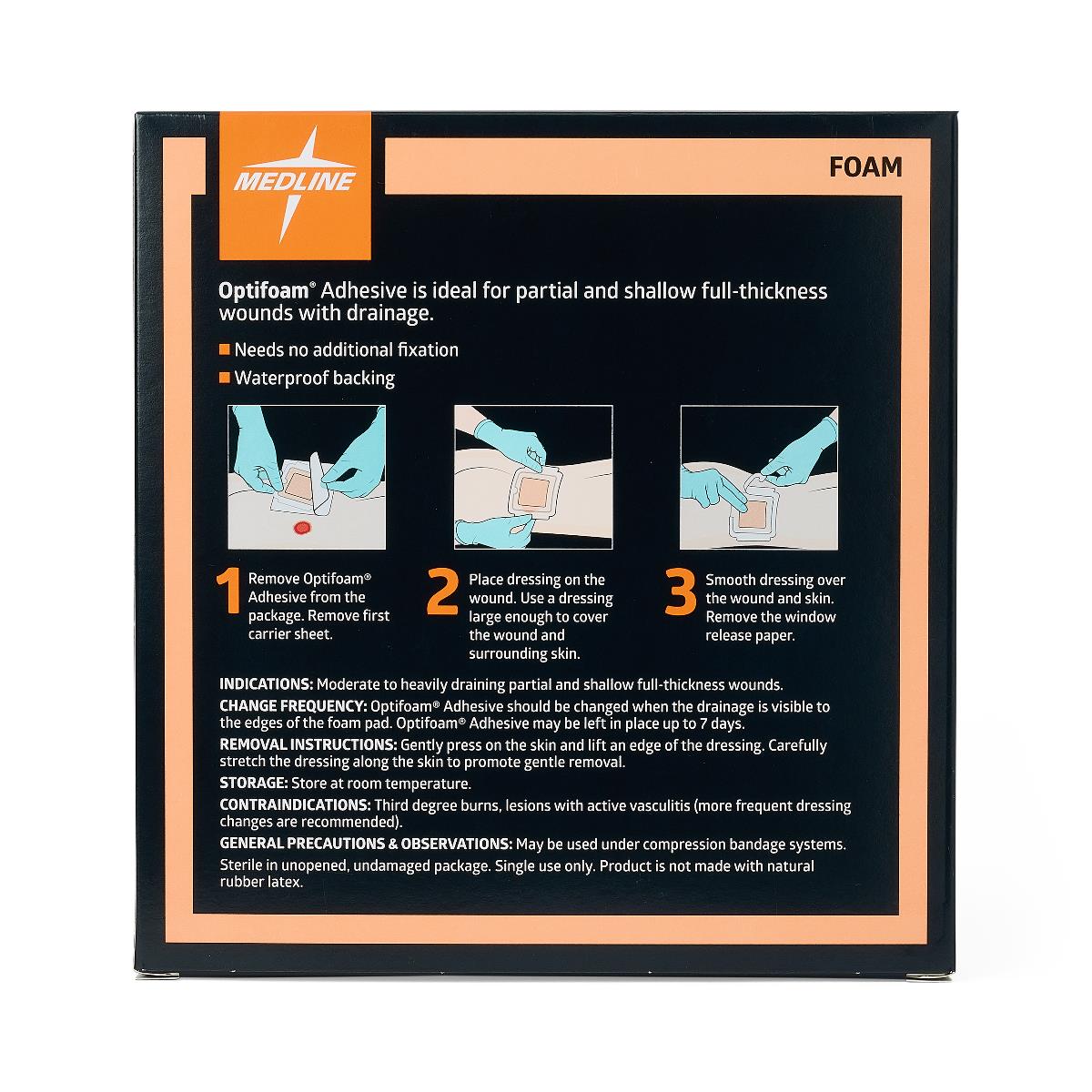 Optifoam Adhesive Foam Wound Dressings