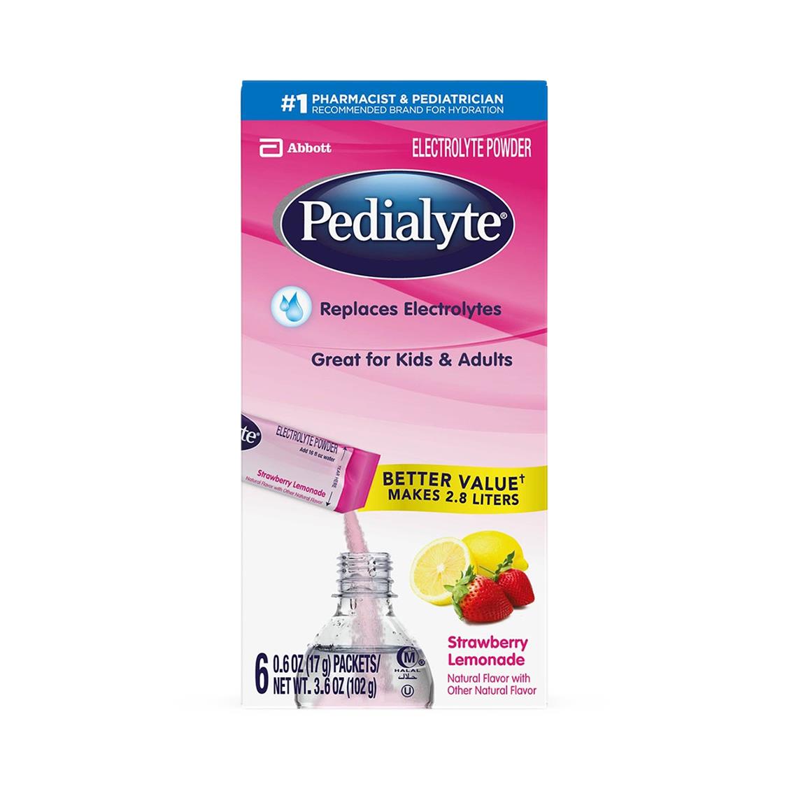 Pedialyte Electrolyte Powder Packets - BeHope
