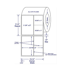 Centurion Direct Thermal Labels